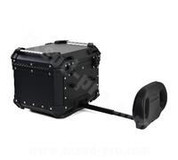 TOP CASE MOTO / SCOOTER COOCASE SERIE ALUMINIO 45 LITROS CON RESPALDO AJUSTABLE