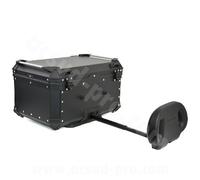 TOP CASE MOTO / SCOOTER COOCASE SERIE ALUMINIO 65 LITROS CON RESPALDO AJUSTABLE
