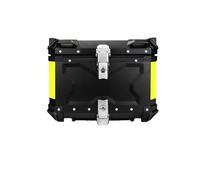 Top Case Motos Baúl Superior Motocicleta Caja Trasera Universal Aluminio Maletero 45L 55L 65L Resistente Al Agua Cerradura Y Cojín Bolsa De Moto(55L X Black)