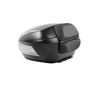 Top case Shad SH48 titanium con platina (D0B48406R) con tapa + doble respaldo.