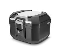 Shad Topcase de aluminio Terra TR41 Negro/plata marrón