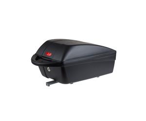 Top case velo Polisport negro 11l compatible con Mik y Mik HD Snaplock.