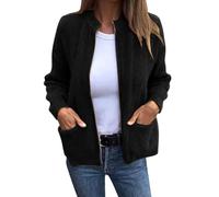 Top Chaqueta Cardigan Mujer Rebeca Manga Corta Azul Cielo Granate Gabardina Verano Regalo Cumpleaños 40 Años