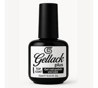 TOP COAT GELLACK PLUS ESMALTADO SEMIPERMANENTE ALTO BRILLO C5 COSMETICS 15ML