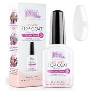 Top Coat Semipermanente y Gel No Wipe 10 ml Uv/Led - Esmalte de Gel Transparente Sellador. Brillo Final para Todos los Métodos. ¡Obtén un Brillo y Duración Profesionales!