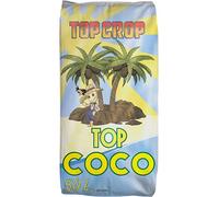 Top Coco 50 Litros de Top Crop - Sustrato de Fibra de Coco Natural | Con Nutrientes NPK y Micronutrientes | Excelente Drenaje y Oxigenación Radicular