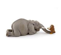 Top colección Miniatura jardín Elefante Lectura Libro con búho