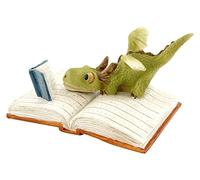 Top Collection Miniatura de Jardín de Hadas y Terrario Mini Dragón Figura de Lectura