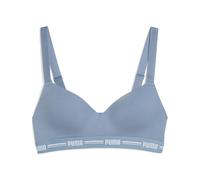 Top con relleno PUMA para mujer, Ropa, Azul, 2