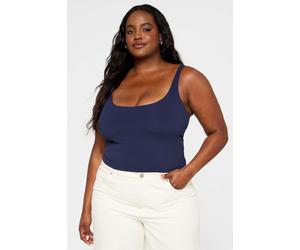Top con sujetador incorporado PureLuxe Fabletics Azul Womens 3X plus