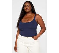 Top con sujetador incorporado PureLuxe Fabletics Azul Womens 4X plus