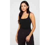 Top con sujetador incorporado PureLuxe Fabletics Negro Womens XS