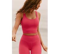Top con sujetador incorporado PureLuxe Fabletics Rosa Womens XXL-1X