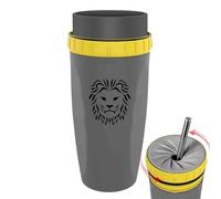 Top Cup - Bottle Top Top Portable, Tazas de Viaje Aisladas para Oficina | Viaje Térmico para Estudiantes, Mujeres Chicos | Seal Water Cup para Jugo de Café Outdoor Office