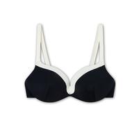Top de bikini Mujer Gisela 85xB negro / blanco