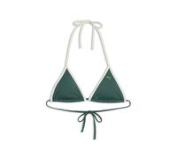 Top de bikini triangular para mujer PUMA Swim, Accesoiros, Verde, M M