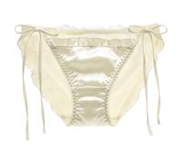 Top de encaje de lencería negra, ropa interior cómoda para el hogar, ropa interior femenina percha lencería, amarillo, XL