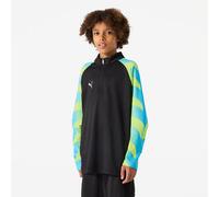 Top de entrenamiento 1/4 cremallera Puma IndividualLIGA Niño Negro/Amarillo 11-12 AÑOS