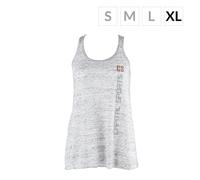 Top de entrenamiento femenino Talla XL blanco marmolado Capital Sports