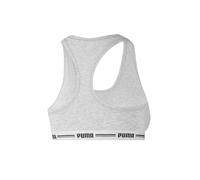 Top de espalda olímpica PUMA Sport para mujer, Ropa, Gris, 4 4