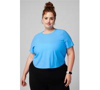 Top de manga corta Essential Air Fabletics Azul Womens 4X plus