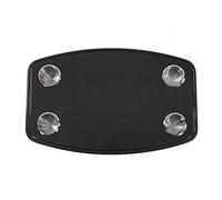 Top de Mesa Cuadrada de RV, RV Table Extrable Estilo de Fibra de Carbono 600x380x30 Mm con 4 Taza de Portavasos para Campistas de Caravana de Yates