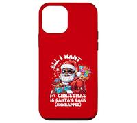 Top de Navidad Travieso para Mujer, diseño de Papá Noel afroamericano Carcasa para iPhone 12 Mini