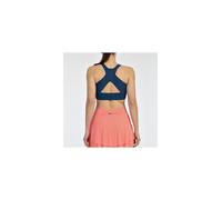 Top de padel bullpadel eleve 25v mujer azul tinta S