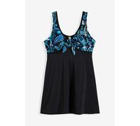 Top de tankini largo con tirantes anchos 50