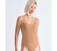 Top de tirantes finos Zero Feel 2.0 Mujer Talla S. Color Beige