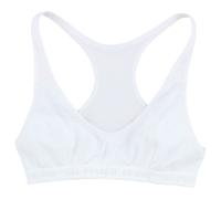 Top deportivo de microfibra 10-16 años Niña Talla 150 cm (12 años). Color Blanco