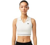 Top deportivo Lacoste Sport para mujer, camiseta sin mangas realzada a la fig...