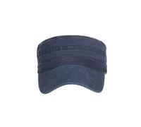 Top Design - Gorras planas de algodón para hombre, para exteriores, azul marino, Talla única