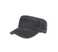 Top Design - Gorras planas de algodón para hombre, para exteriores, Negro, Talla única