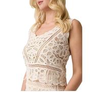 GUESS Top OCTAVIA crema | M