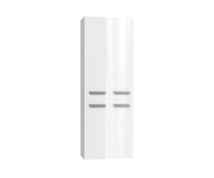 TOP E SHOP Mueble BAÑO NEL Blanco Media Cesta 1 Puerta Largo Set