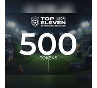 Top Eleven Be Football Manager - 500 Tokens Direct Top-Up - GLOBAL