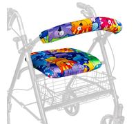 Top Glides Fundas universales para asiento y respaldo de andador (gatos)