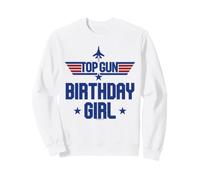 Top Gun Birthday Girl Stars Sudadera