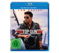 Top Gun 3D (Blu-ray) Cruise Tom Kilmer Val McGillis Kelly (Importación USA)