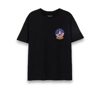 Top Gun Camiseta Adultos De los Hombres F-14 Tomcat Fighter Jet Badge Negro T-Shirt Medium