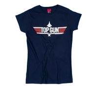 Top Gun Camiseta Goose Diseño Estampado en Espalda para Mujer (TT133)