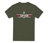 Top Gun Camiseta Logotipo para Hombre (TV6831)