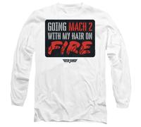 Top Gun Camiseta Mach 2 Hair On Fire para Adultos Unisex (TV10835)