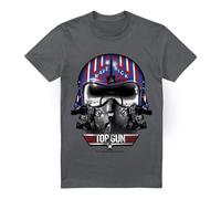 Top Gun Camiseta Maverick Casco para Hombre (TV6954)