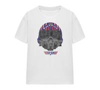 Top Gun Camiseta Maverick Diseño Casco para Mujer (TV28445)