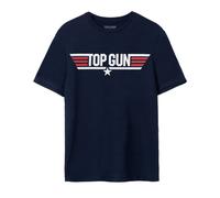 Top Gun Camiseta Maverick Logotipo para Hombre (NS7645)