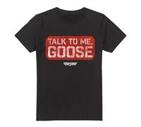 Top Gun Camiseta Talk To Me Goose Sello para Hombre (TV6849)