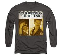 Top Gun Camiseta Til The End para Adultos Unisex (TV10945)