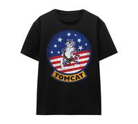 Top Gun Camiseta Tomcat Logotipo para Adultos Unisex (TV16928)